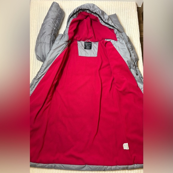 CALVIN KLEIN Kids' Big Girls SZ Large 12- 14 Aerial Jacket Gray Color - Picture 6 of 15